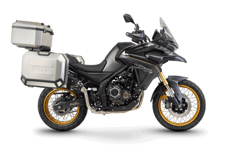 VOGE DS525X NEGRA CON MALETAS